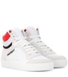 Burberry Leather High-top Sneakers