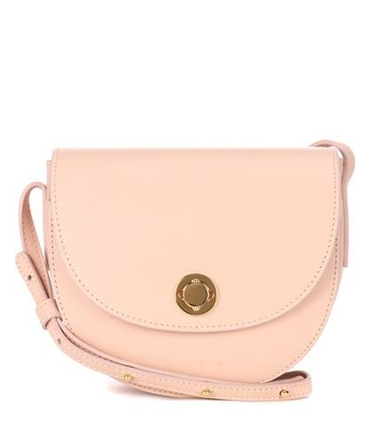 Mansur Gavriel Saddle Mini Leather Shoulder Bag