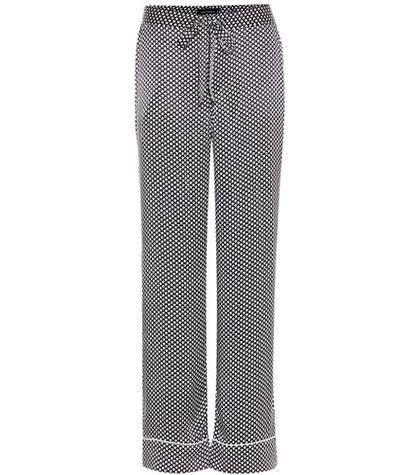Lisa Marie Fernandez Avery Printed Silk Trousers