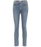 A.p.c. Cropped High-rise Skinny Jeans