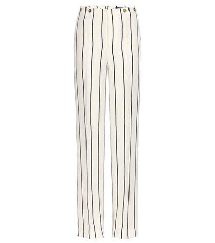 Polo Ralph Lauren Striped Linen-blend Trousers