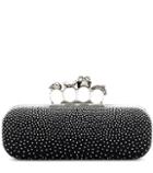 The Row Swarovski Studded Leather Clutch