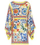 Gucci Printed Silk Minidress