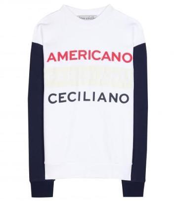 Tre Ccile Printed Cotton Sweatshirt