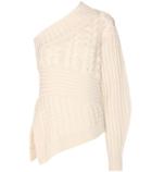 Burberry Cashmere Cable-knit Asymmetric Sweater