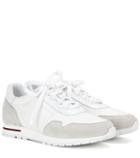 Loro Piana My Wind Microfibre And Suede Sneakers