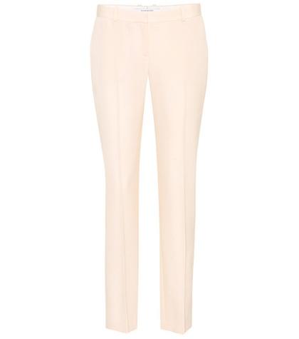 Oscar De La Renta Wool High-rise Trousers