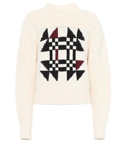 Gucci Lawrie Cotton And Wool-blend  Sweater