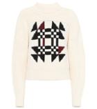 Gucci Lawrie Cotton And Wool-blend  Sweater