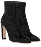 Prada Louella 100 Velvet Ankle Boots