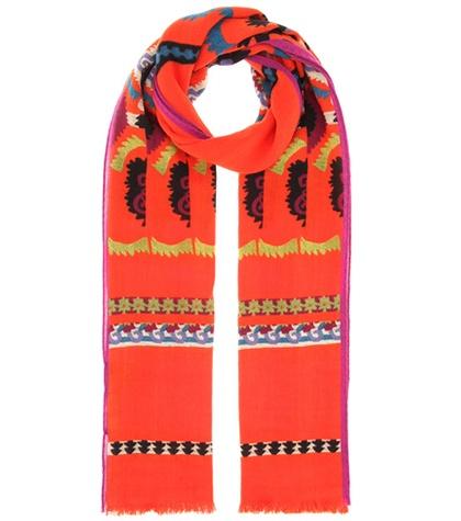 Etro Wool And Cashmere Blend Scarf