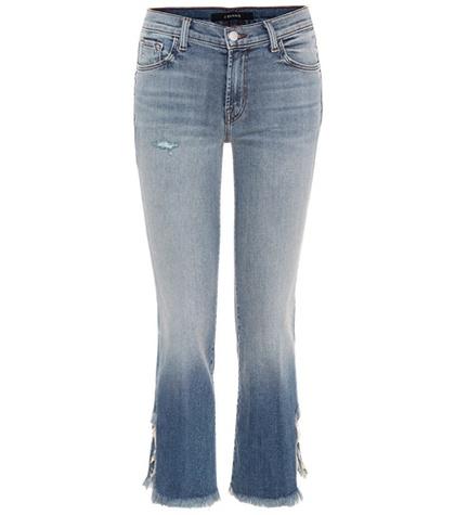 Acne Studios Selena Mid-rise Cropped Jeans