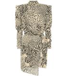 Dundas Printed Crêpe Minidress