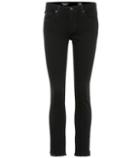 Veronica Beard The Prima Mid-rise Skinny Jeans