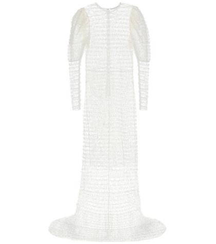 Alessandra Rich Tulle Dress
