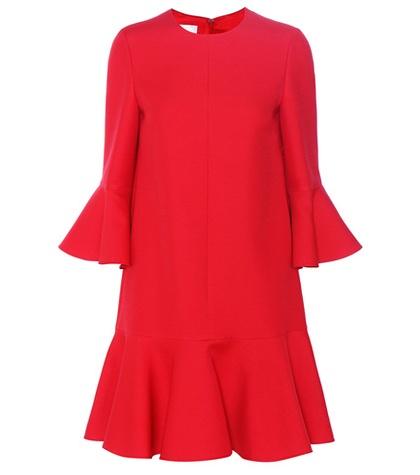 Tre Ccile Wool And Silk Dress