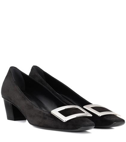 Citizens Of Humanity Belle Vivier Trompette Suede Pumps