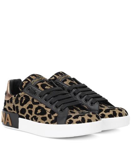 Melissa Odabash Leopard-print Sneakers