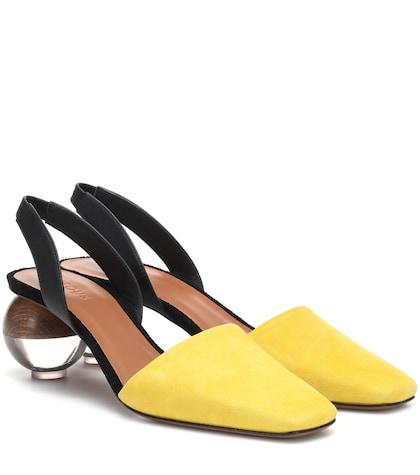 Neous Lancastella Suede Slingback Pumps
