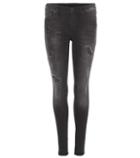 Alexander Mcqueen Halle Mid-rise Super Skinny Distressed Jeans
