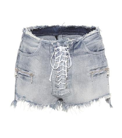 Unravel Denim Shorts