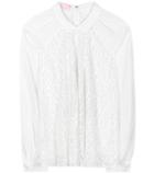 Stella Mccartney Lace And Crêpe Blouse