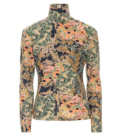 Rokh Floral Jersey Top