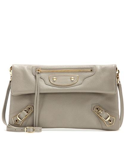 Alexander Wang Classic Metallic Edge Envelope Leather Shoulder Bag