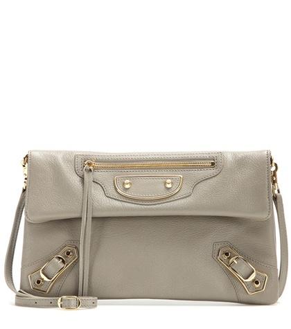 Alexander Wang Classic Metallic Edge Envelope Leather Shoulder Bag