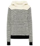 Saint Laurent Striped Wool-blend Hoodie