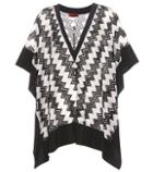 Saint Laurent Crochet-knit Poncho