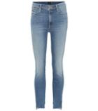 Tory Burch Stunner Two Step Fray Skinny Jeans