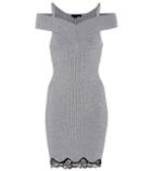 Alexander Wang Knitted Wool And Silk-blend Dress