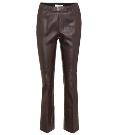 Dorothee Schumacher Raw Excitement Leather Trousers