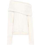 The Row Wool Off-the-shoulder Sweater