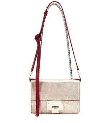 Jimmy Choo Rebel Soft Mini Leather Shoulder Bag