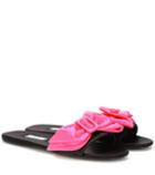 Miu Miu Satin Slides