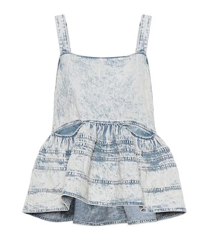 Proenza Schouler Denim Top