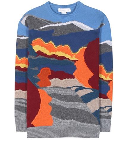 Balmain Knitted Wool Sweater