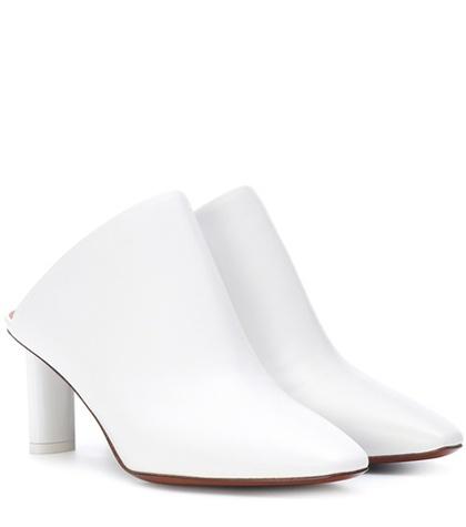 Vetements Lighter-heel Leather Mules