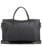 Moncler Blackout City Small Leather Tote