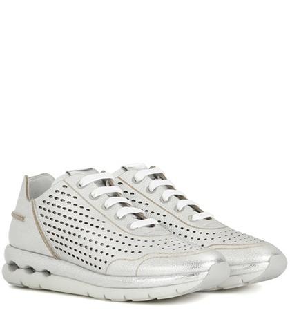 Ellery Gil Leather Sneakers