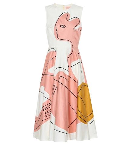 Roksanda Adalia Cotton Midi Dress