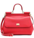Michael Kors Collection Miss Sicily Medium Leather Shoulder Bag