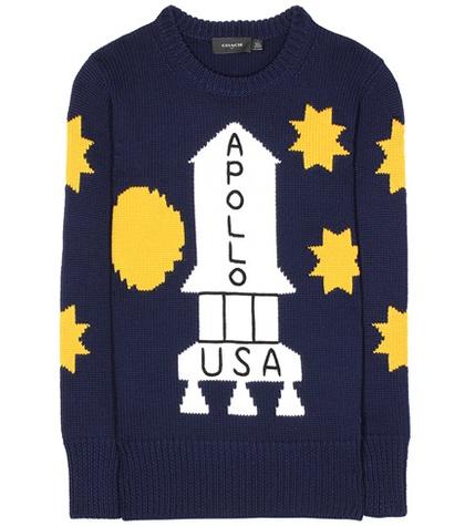 Bottega Veneta Rocket Intarsia Wool Sweater