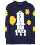 Bottega Veneta Rocket Intarsia Wool Sweater