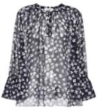 Dorothee Schumacher Recomposed Fluid Printed Silk Top