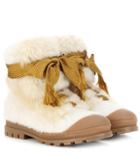 Chlo Shearling Ankle Boots