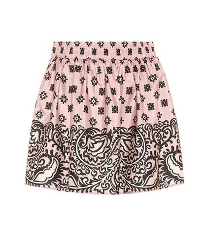 Redvalentino Bandana-print Skirt