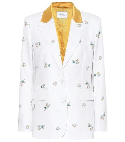 Miu Miu George Cotton-blend Blazer